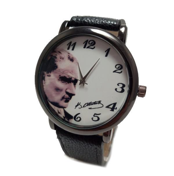 Atatürk imzalı ve resimli erkek kol saati